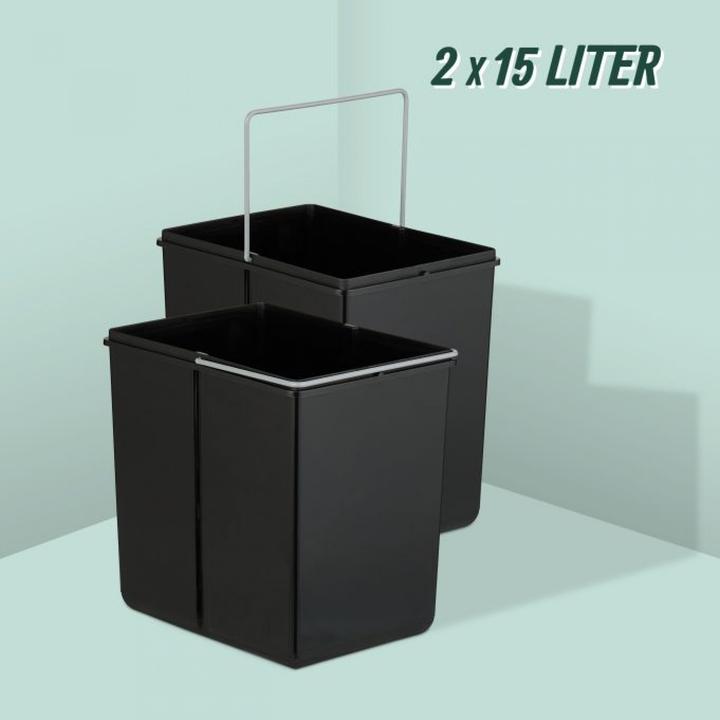 Produktbild Relaxdays Einbaumülleimer (15 l)