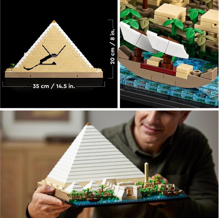 Produktbild LEGO Cheops-Pyramide (21058, LEGO Architecture)