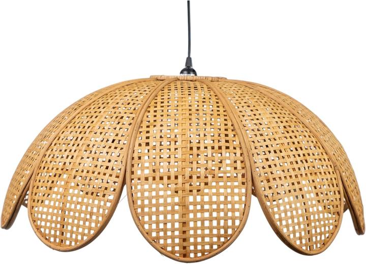 Floral Rattan Pendant Lamp (E27)