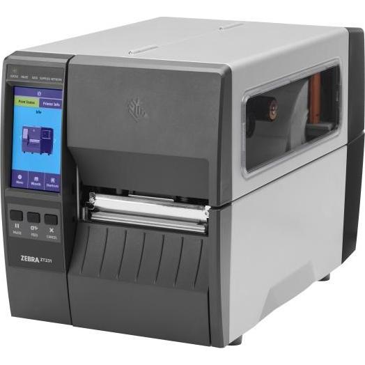 Zebra ZT231 (203dpi), TD, USB, RS232, LAN, Peeler, LTU (203 dpi), Etikettendrucker