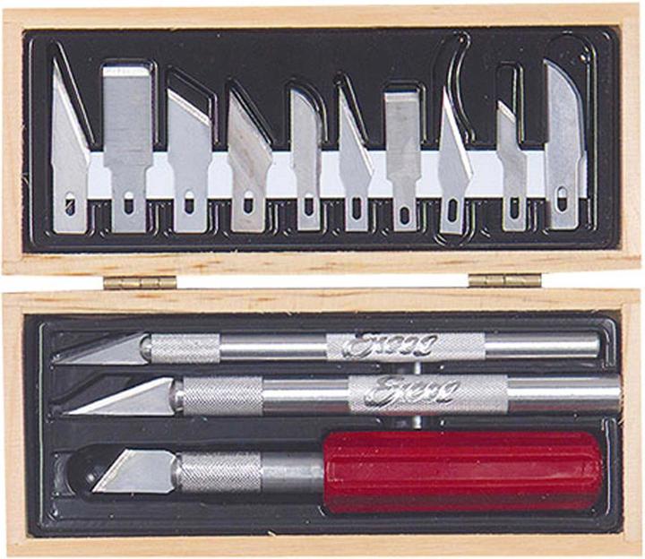 Immagine prodotto Excel set di coltelli di precisione in legno da 13 pezzi