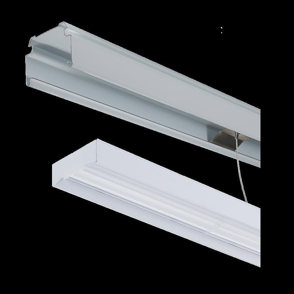 Dotlux, Wandleuchte + Deckenleuchte, 5061-040090 LED-Leuchteneinsatz LINEAlock 1437mm 25-75W 4000K dimmbar 1-10V 90*110°...