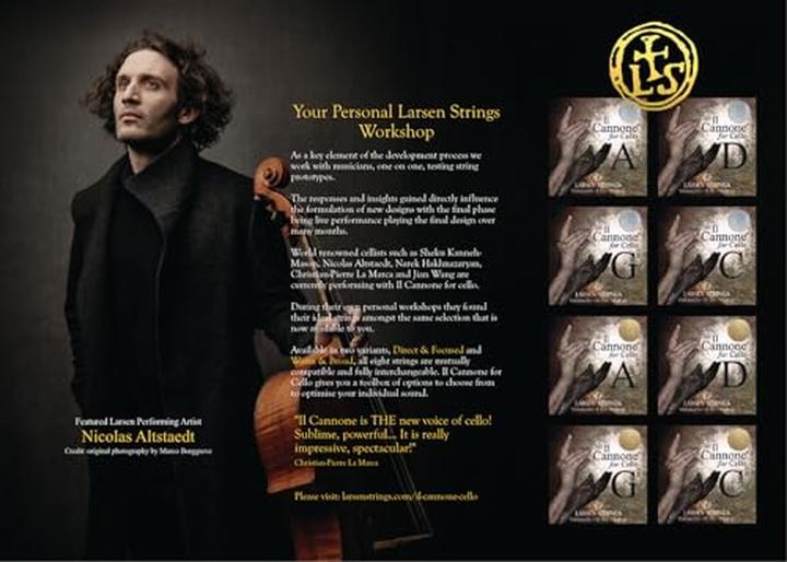 Produktbild Larsen Strings Il Cannone Cellosnaren CWolfram Warm & Breed (4 x, Cello)