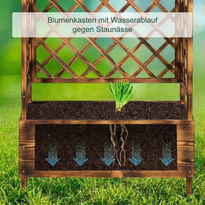 Actual product image Relaxdays Planter Trellis