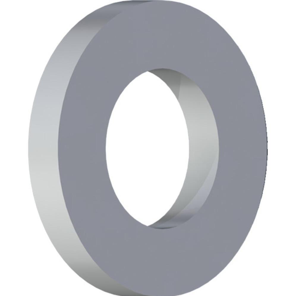 Reisser, Dadi + Rondelle, Rondelle, DIN 125, Ø 8,4, acciaio inox A2, decapato, passivato, confezione da 100 pezzi