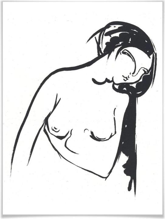 Produktbild Trenddeko Jonas - Die nackte Frau (60 x 80 cm)