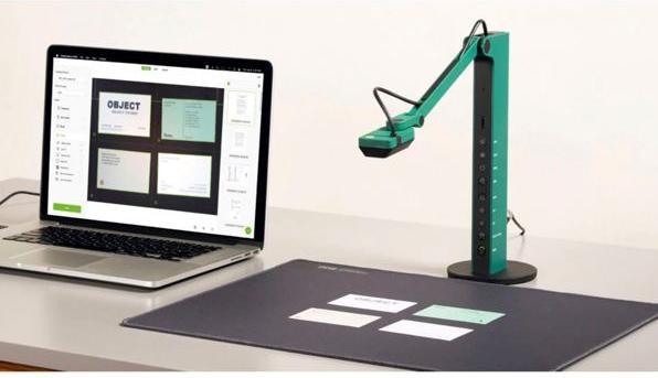 Produktbild Ipevo DOK DO-Cam-S, Scanner Mat, OCR, VZ-R grau (HDMI, USB)