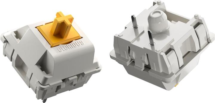Actual product image Glorious Panda Standard Switches, mechanisch, 5-Pin, taktil, MX-Stem, 50g - lubed, 36 Stück
