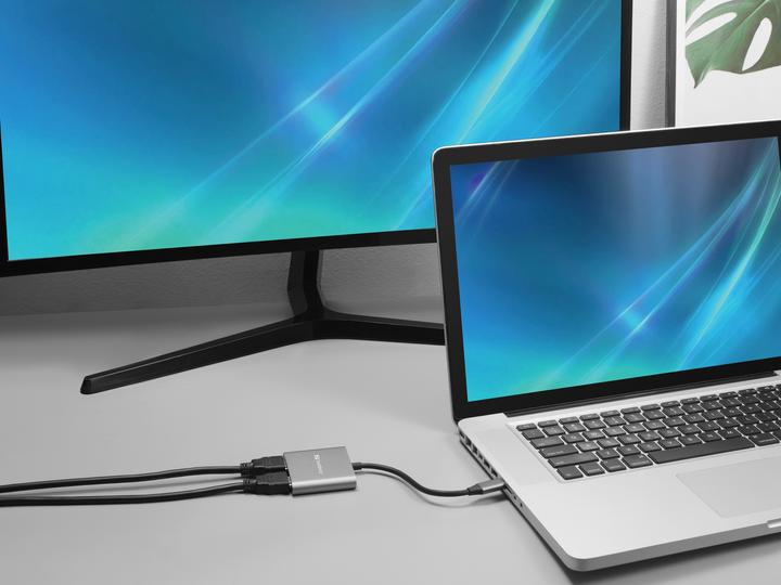 Produktbild Sandberg Dockingstation (USB-C, 2 Ports)