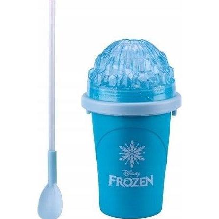Chill Factor ChillFactor 08157 Disney Frozen Elsa-Reusable, Homemade Squeeze Cup slushy Maker Kitchen Toys, Macchine per il gelato + fabbricatori di g