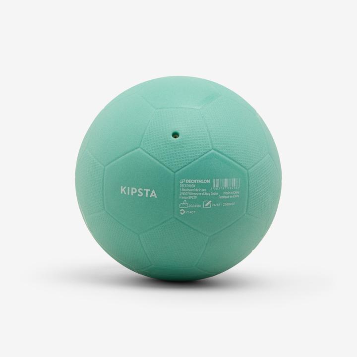 Produktbild Kipsta Kinder Handball Einsteiger Grösse 00 - H100 Soft PVC grün (0)