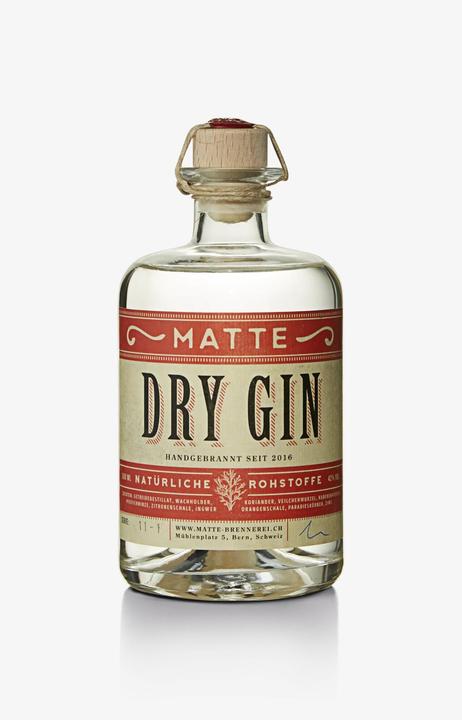 Actual product image Matte Brennerei dry gin (1 x 50 cl)