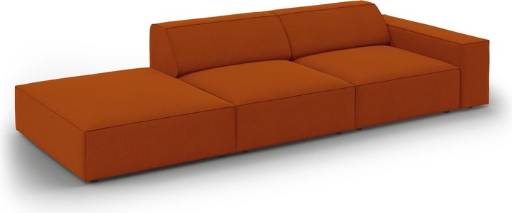 Actual product image Micadoni Left Sofa, "Jodie", 3 Seats, 262x102x70Made in Europe (4-seater, 2 person sofa, 3-seater)