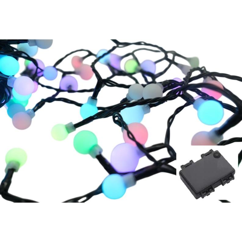 Christmas To, Catena luminosa, Garland of light bulbs Christmas Touch Cherry, 2 m, 20 LED (2 m)