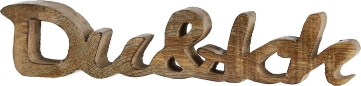 Immagine prodotto Natura Punto Scrittura You and I in legno da decorare, 25,5 x 5 x 2,5 cm