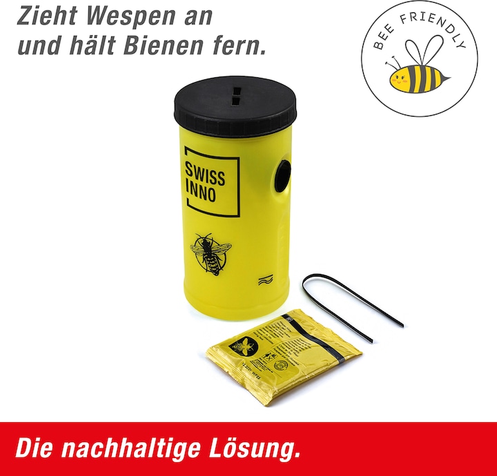 Productafbeelding Swissinno Wespenfalle Set inkl. Lebensmittelköder 1er
