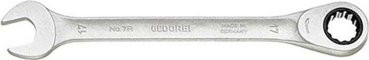 Produktbild Gedore 7 R-012 Satz Maulschlüssel mit Ringratsche 12-teilig 8-19 mm (10 mm, 11 mm, 12 mm, 13 mm, 14 mm, 15 mm, 16 mm, 8 mm, 9 mm)