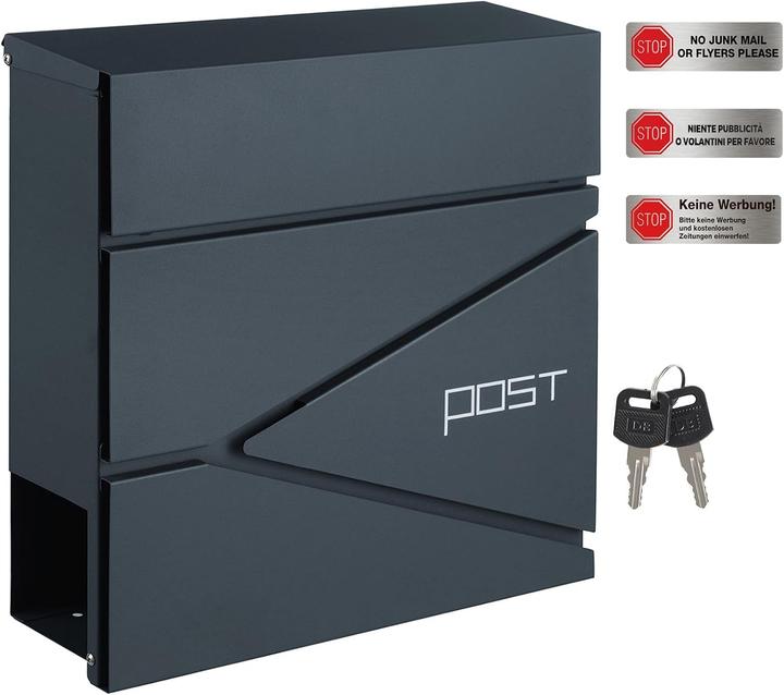 Produktbild Songmics Wandbriefkasten