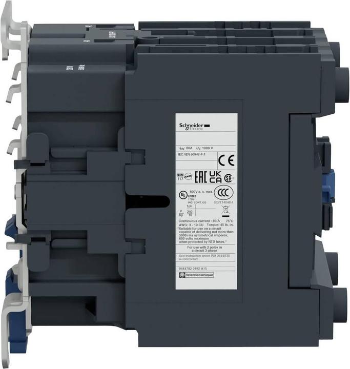 Actual product image Schneider Elektros energijos 65A AC-1 AC (LC1D65008P7)