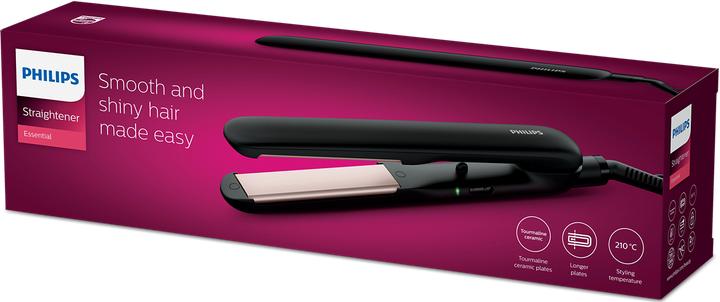 Produktbild Philips EssentialCare HP8321-00 / Haarglätter / 210 °C / schwarz (Glätteisen)