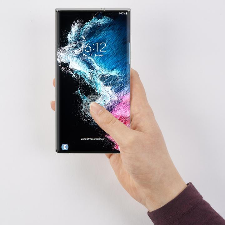 Actual product image Hama Hiflex Eco (1 Piece, Samsung Galaxy S23 Ultra)