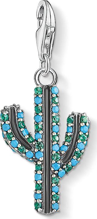 Produktbild Thomas Sabo Charm-Anhänger Kaktus türkis (Silber)