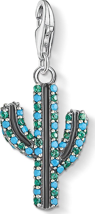 Image du produit Thomas Sabo Charm pendentif cactus turquoise (Argent)