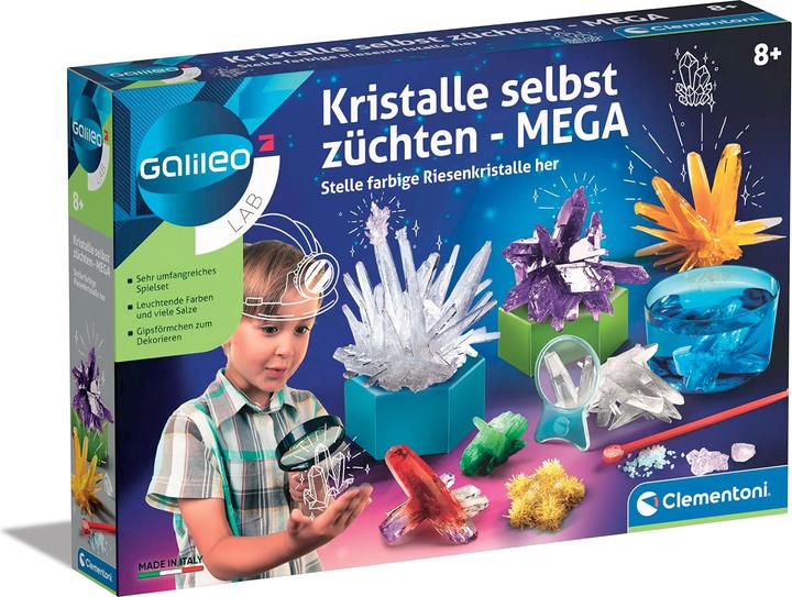 Image du produit Clementoni Faites pousser vos propres cristaux Mega