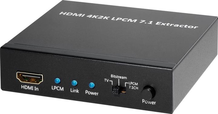 Produktbild Roline HDMI 4K2K Audio Extraktor LPCM 7.1
