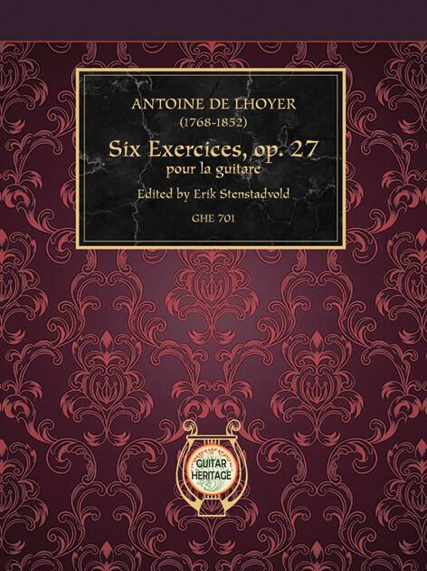 Produktbild 6 Exercices op.27 for guitar (Englisch, Antoine de, Lhoyer, 2019)