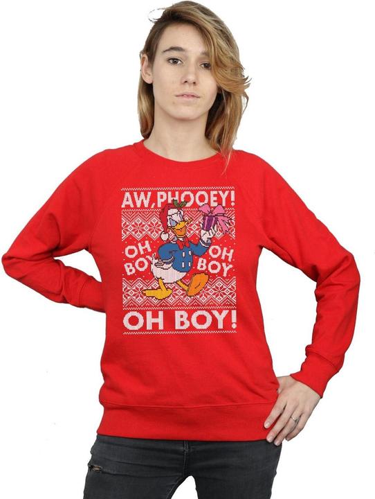 Produktbild Disney Donald Duck Christmas Fair Isle Sweatshirt (L)