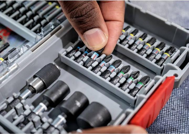 Produktbild Bosch Professional Zubehör PRO Phillips Impact Bit, PH2, 55 mm, 5-tlg. (Kreuz Phillips PH)