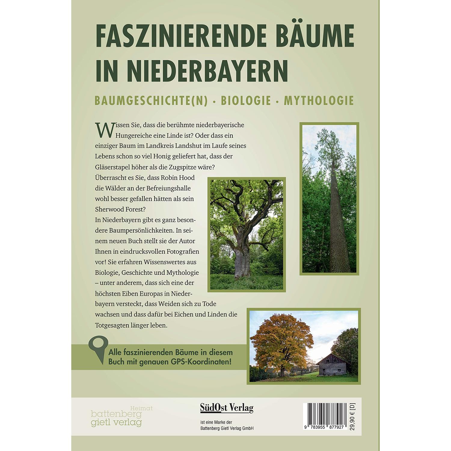 Thumbnail - Faszinierende Bäume in Niederbayern, Sachbücher von Jürgen Schuller