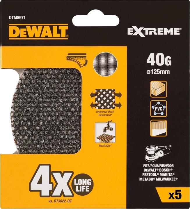 Image du produit DeWalt Grille abrasive (40)