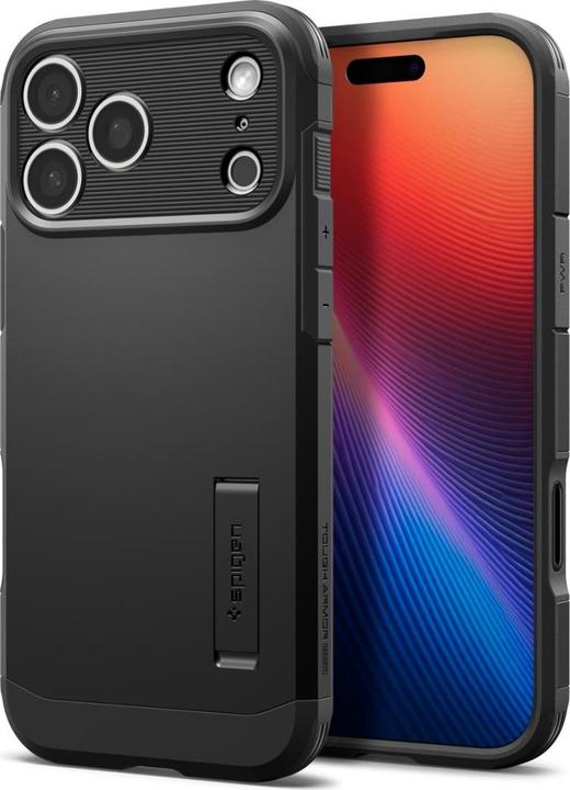 Immagine prodotto Spigen - Tough Armor "T" MagSafe - iPhone 17 Pro Max - Black (Apple iPhone 17 Pro Max)
