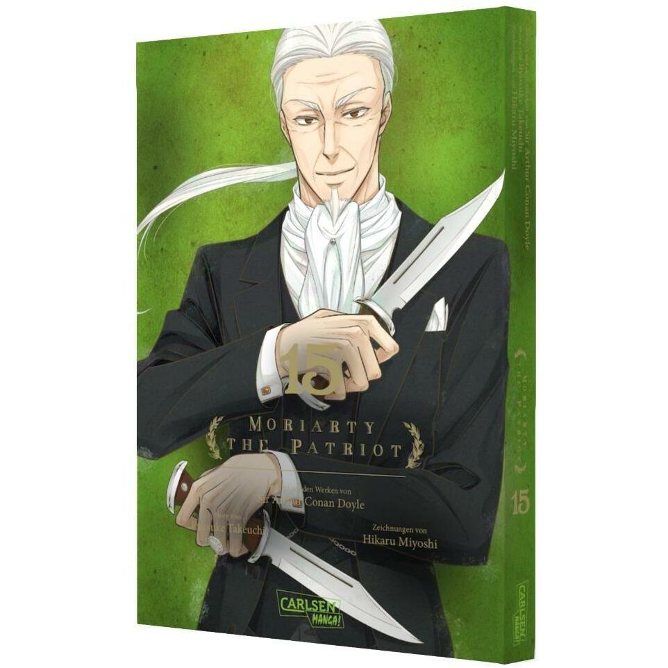 Moriarty the Patriot 15, Belletristik von Ryosuke Takeuchi, Hikaru Miyoshi, Gandalf Bartholomäus