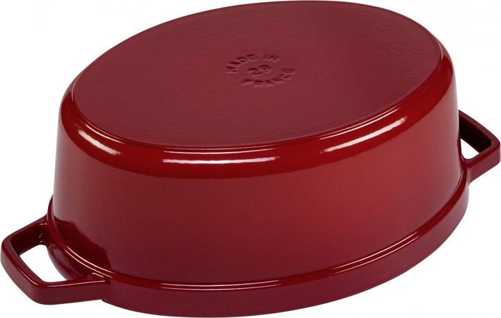 Image du produit Staub Cocotte ovale rouge cerise (29 cm, Cocotte + faitout, Fonte)