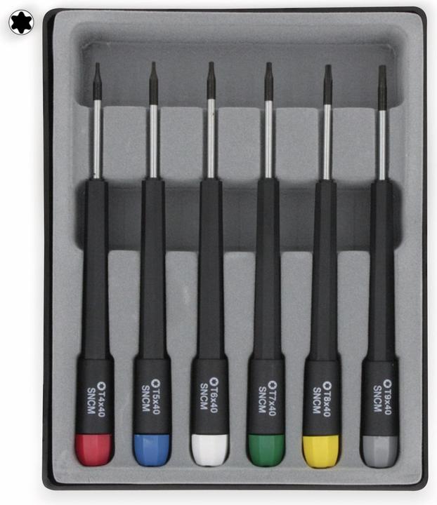 Donau Kit de tourneurs de profilés en T (Torx (TX))