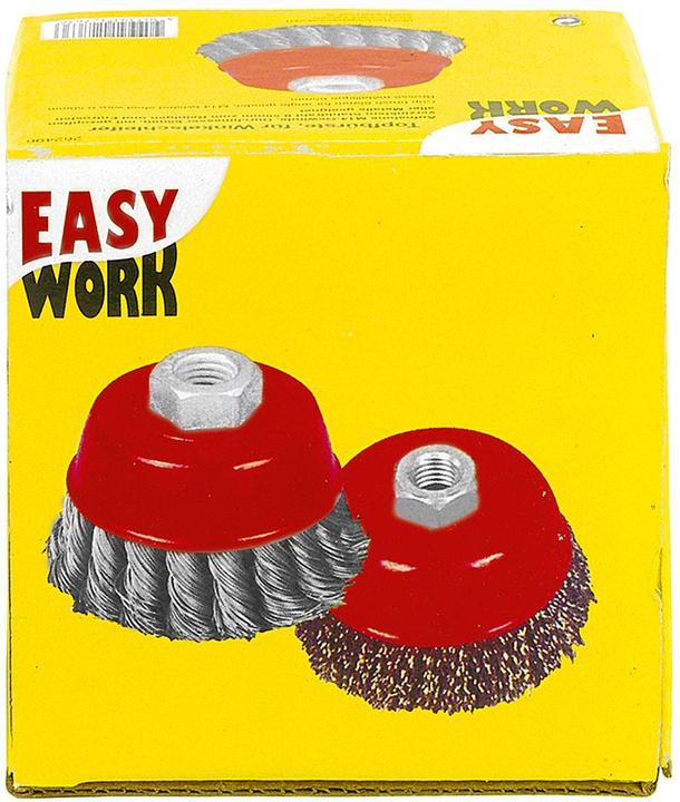 Actual product image Easy Work Cup brush for angle grinder