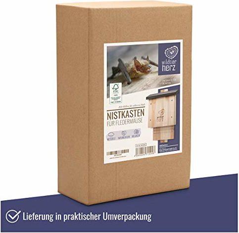 Produktbild Wildtier Herz Grosser Fledermauskasten