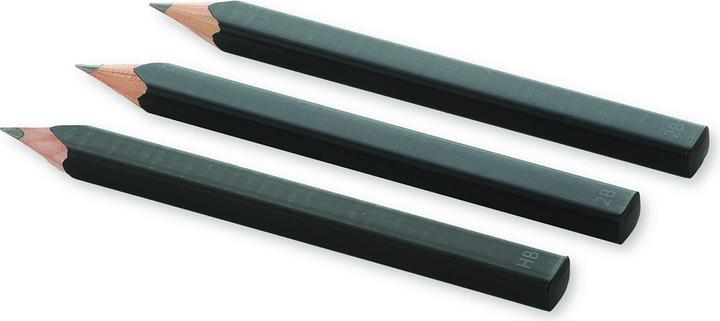 Produktbild Moleskine Bleistifte (3 mm, HB, 2B, 3 x)