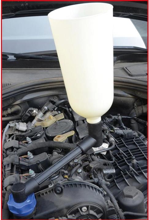 Actual product image KS Tools Oil filling funnel set with rotatable angle arm for VAG | 4-pcs.