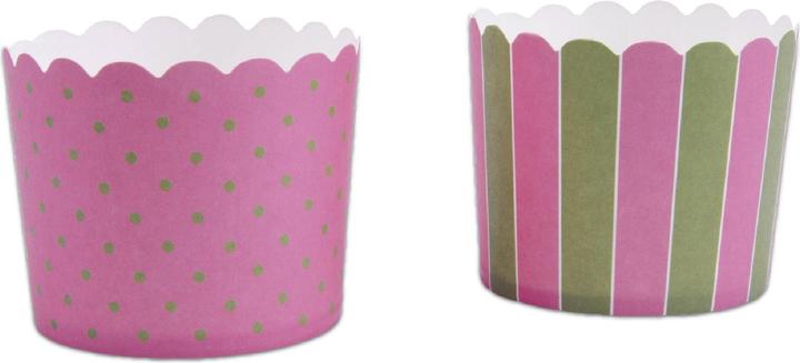 Actual product image Städter Cupcake Baking Moulds pink olive (7 cm)