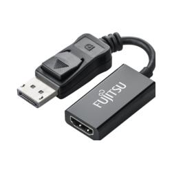 Thumbnail - Fujitsu DP1.2 TO HDMI2.0 ADAPTER (HDMI, 15 cm), Data + Video Adapter, Schwarz