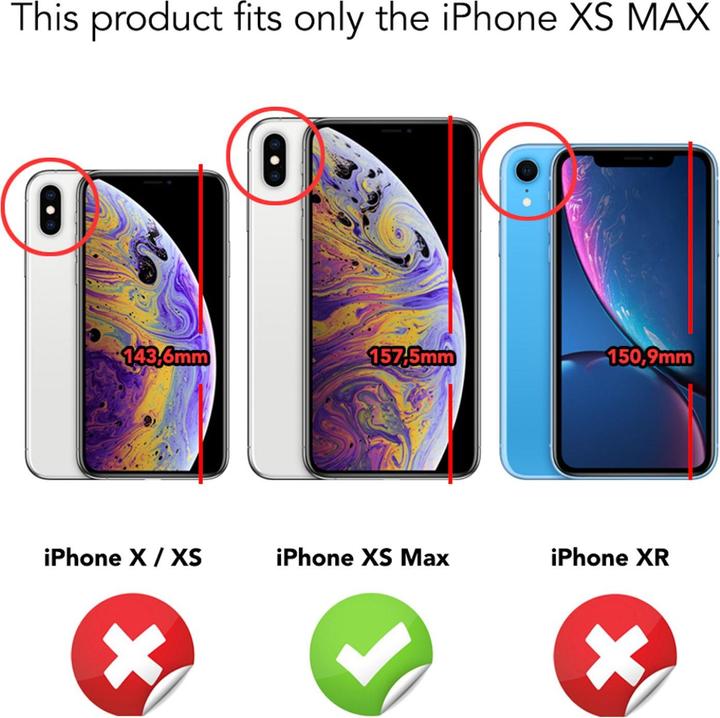 Actual product image Nalia 360 degree cell phone case (Apple iPhone XS Max)