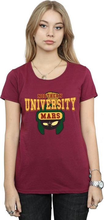 Actual product image Looney Tunes Womens/Ladies Northern University Of Mars Cotton T-Shirt (S)