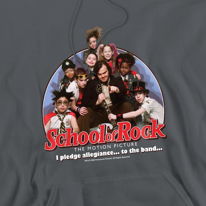 Produktbild School Of Rock I Pledge Allegiance Kapuzenpullover (S)