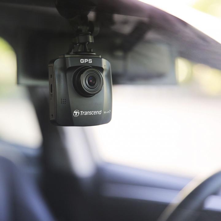 Image du produit Transcend DrivePro 250 (Écran intégré, Récepteur GPS, Bluetooth, Microphone intégré, WQHD)