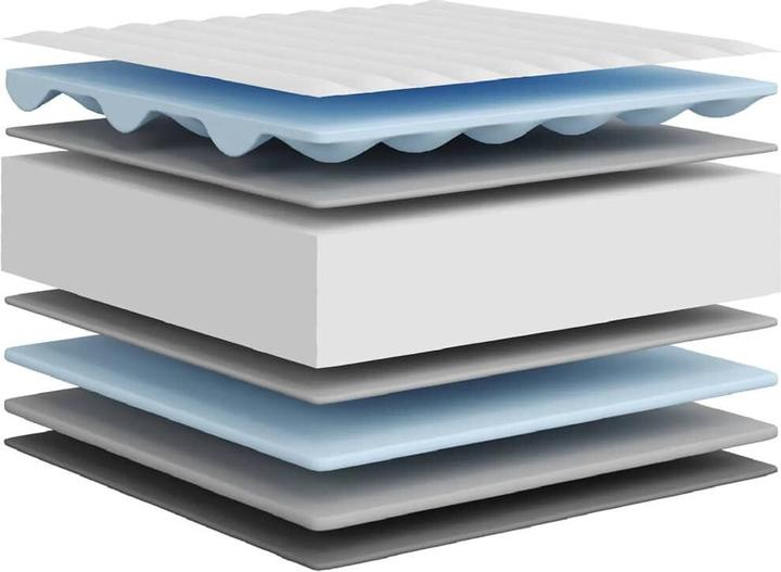 Actual product image vidaXL Children's mattress foam medium soft 80 x 160 cm (80 x 160 cm)
