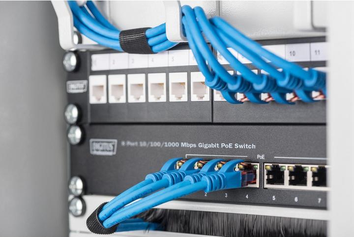 Actual product image Digitus 10 inch 8 P Gigabit PoE Switch (8 Ports)